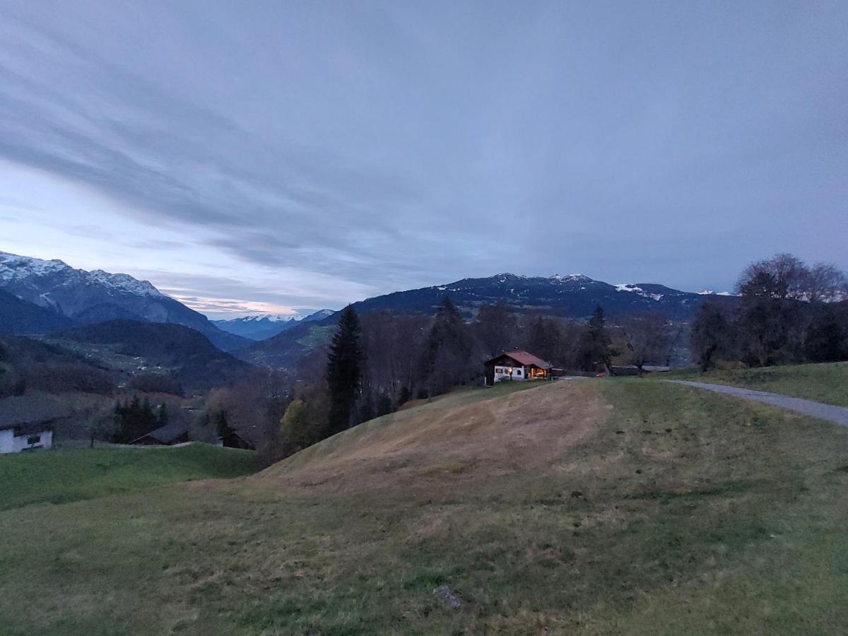 Bergmomente Montafon Ferienhaus Bitschweil Villa Tschagguns Eksteriør bilde